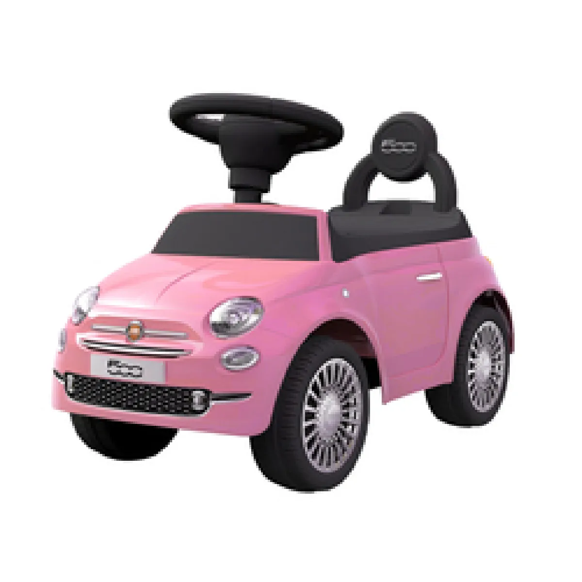 Porteur Fiat 500 - Rose - Avec klaxon - FERTI