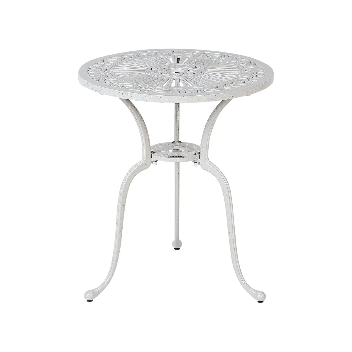 Table de jardin Métal Blanc DASCIO