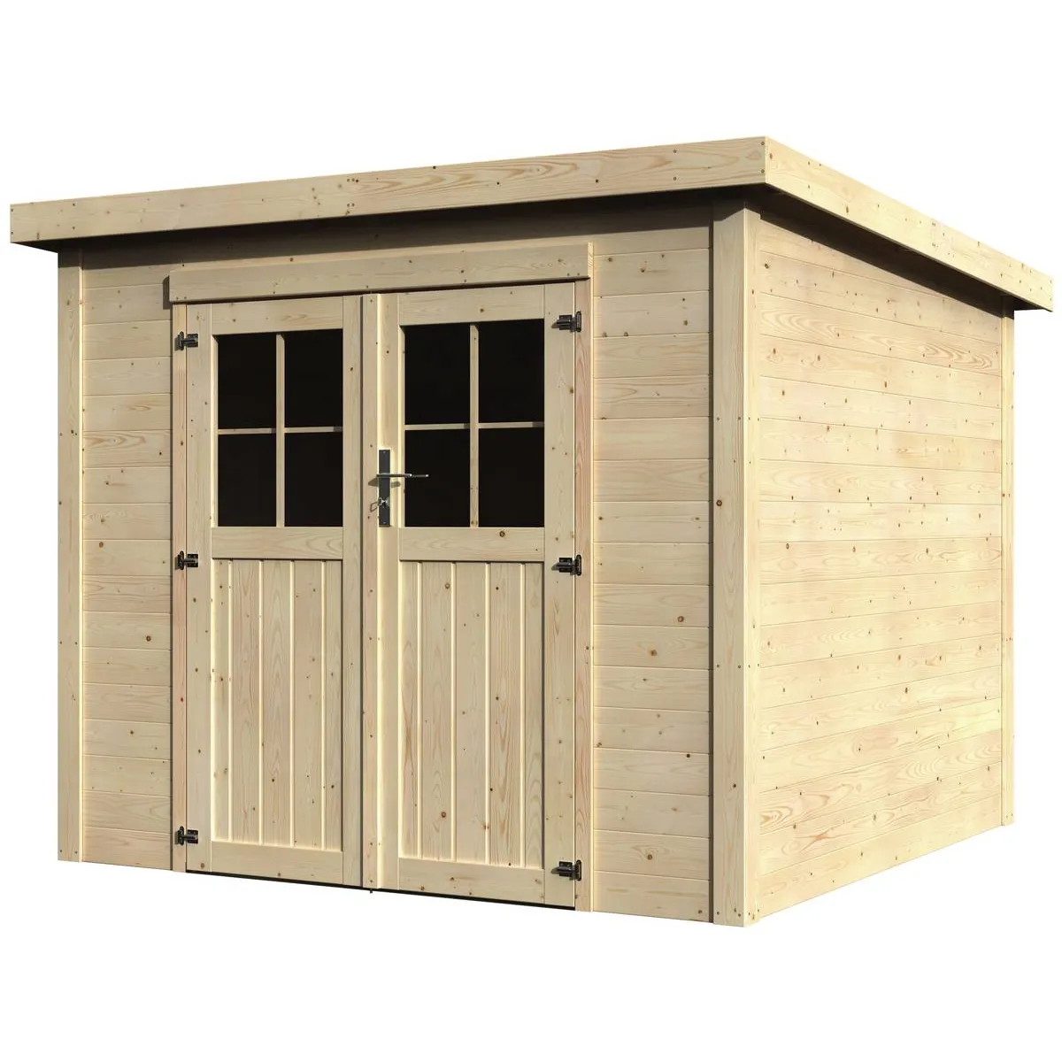 Abri jardin bois Talion - 5.36 m² - 2.30 x 2.33 x 2.02 m - 19 mm