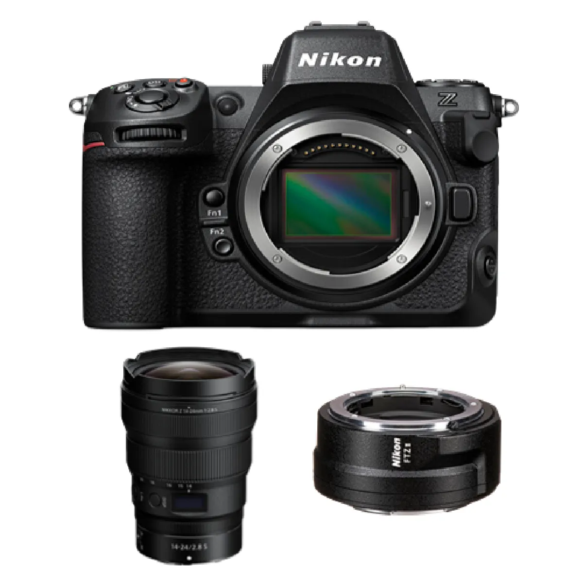 Nikon Z8 Boîtier + Nikon FTZ II + Nikon Z 14-24 mm f2.8 S NIKKOR