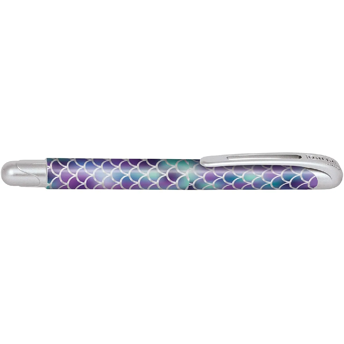 ONLINE stylo roller ergonomique Shiny Dreams ? pour l'école et le lycée ? poignée souple pour gauchers et droitiers ? cartouches d'encre standard, rechargeables, couleur bleue ? stylos pour étudiants