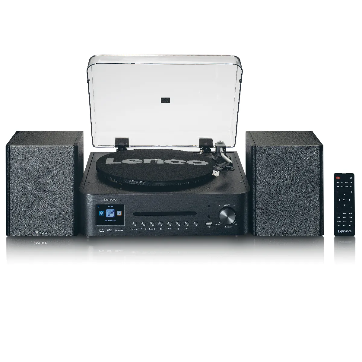 Chaine Hifi avec radio internet, DAB+ et FM MC-460BK Noir