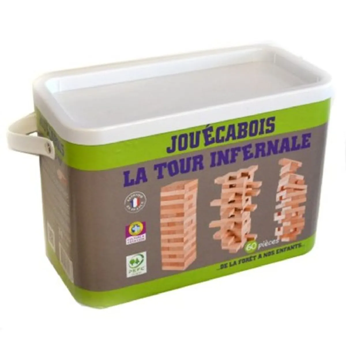 Tour infernale en bois JOUECABOIS