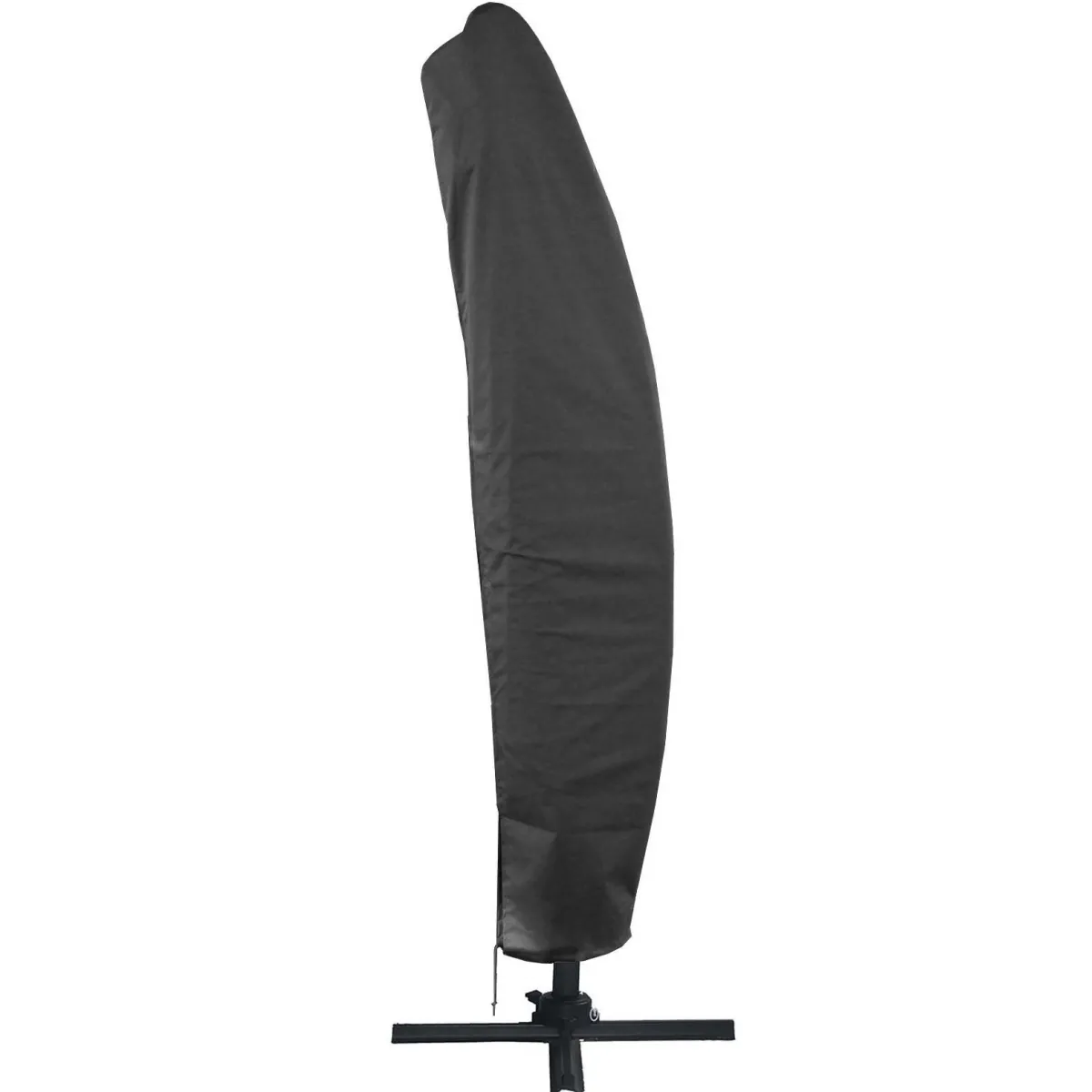 Housse parasol déporté polyester avec tuteur Pour parasol déporté D 3,5m ou 3x3m ou 3x4m.