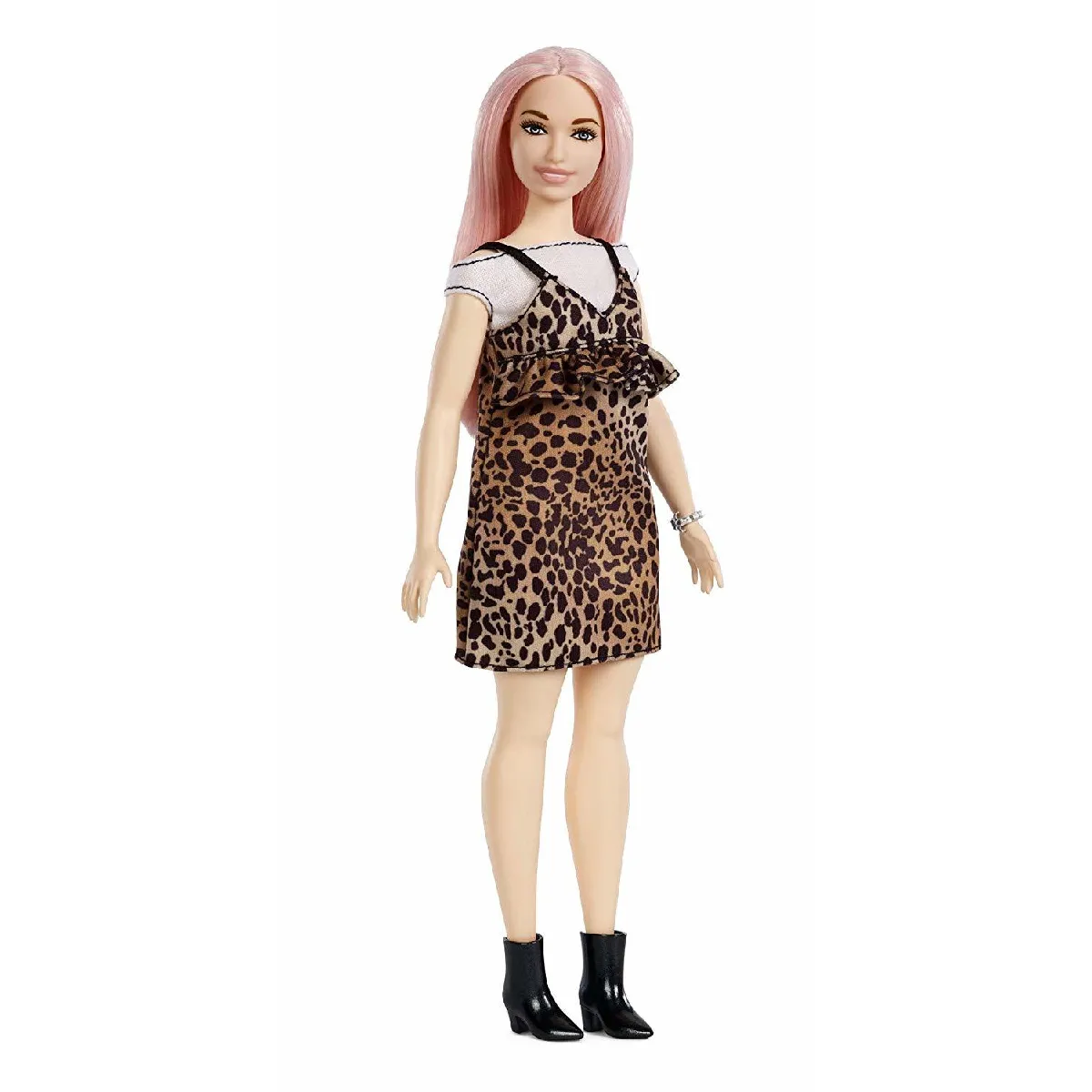 barbie-fashionistas-poupee-mannequin-109-avec-longs-cheveux-roses-et-robe-leopard-jouet-pour-enfant-fxl49-rue-du-commerce-39249005245