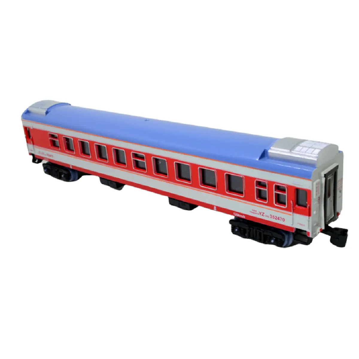 1/87 HO échelle Modèle Train Jouet YZ25G Voiture De Tourisme Diesel Jouet Cadeaux Enfants Rouge