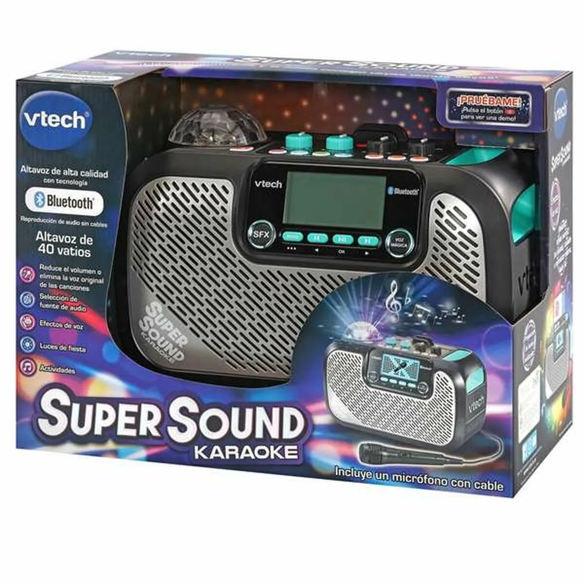 Enceinte avec Microphone Karaoké Vtech Super Sound