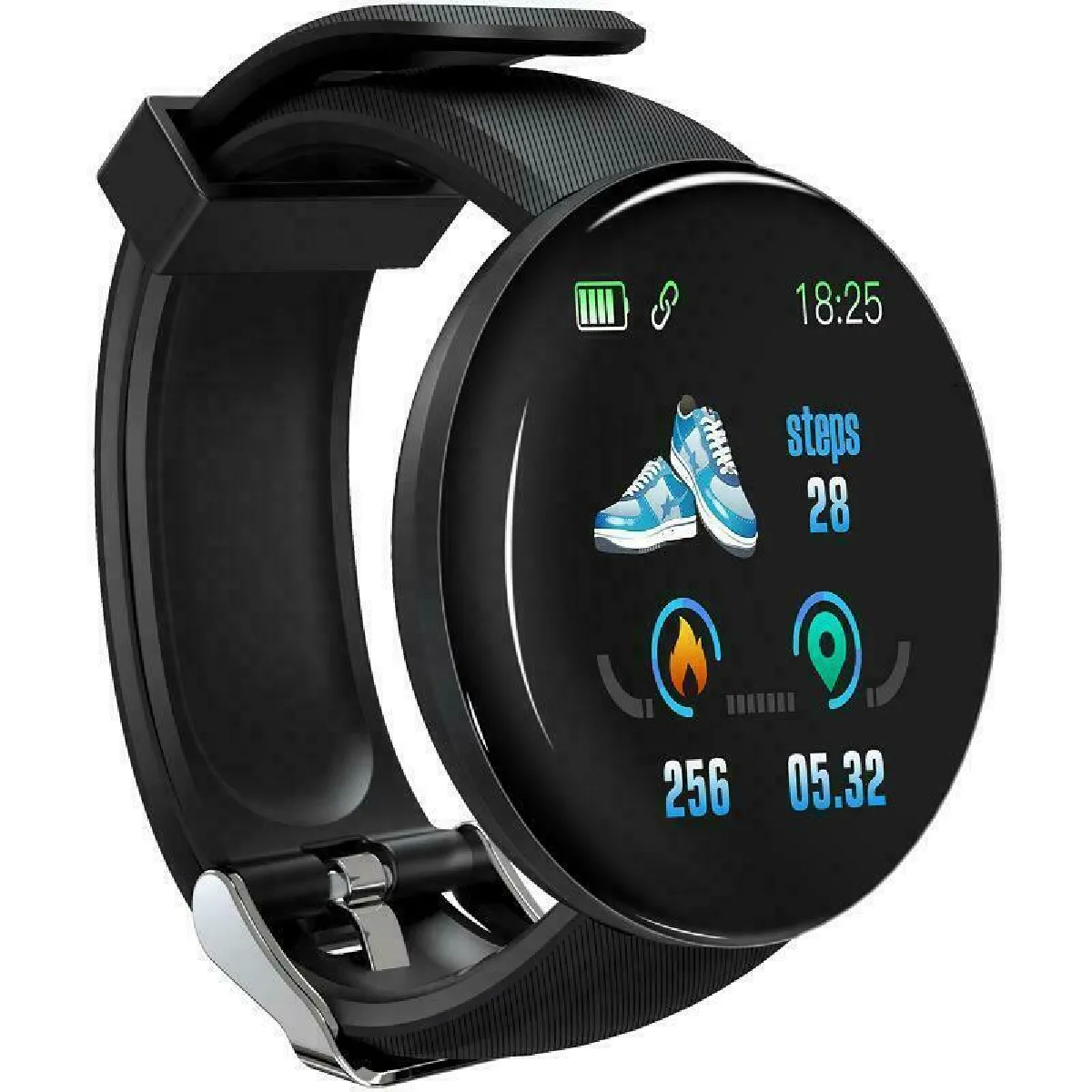 Montre intelligente Pression artérielle Moniteur de fréquence cardiaque $ Fitness Montre intelligente Surveillance de la fréquence cardiaque $ Sports Step Counter Surveillance du sommeil Fréquence cardiaque Bracelet intelligent