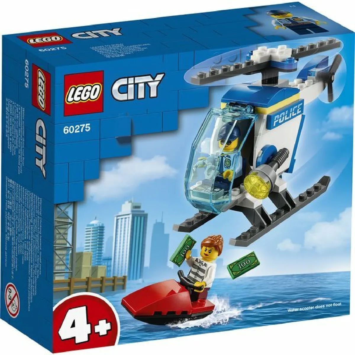 L'hélicoptère de la police LEGO CITY 60275