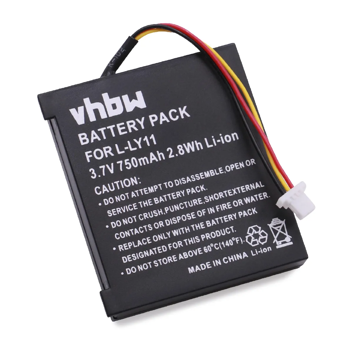 vhbw Li-Ion batterie 750mAh (3.7V) pour souris sans fil (mouse wireless) Logitech MX Revolution