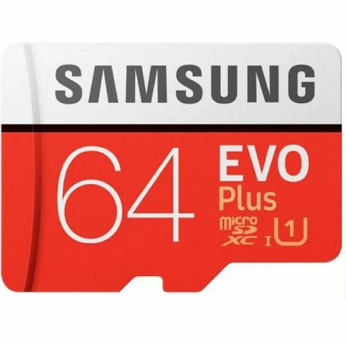 Samsung Carte Micro SD SDXC Evo Plus - 64 Go - avec adaptateur SD 2020