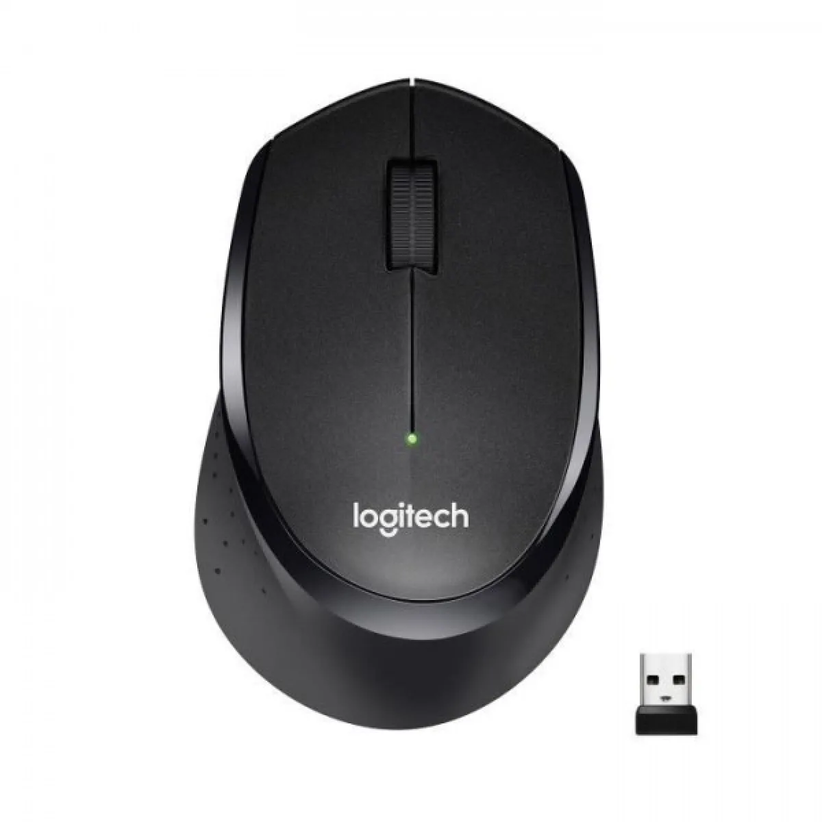 Souris LOGITECH - silencieuse sans fil M330 Silent Plus - Noir