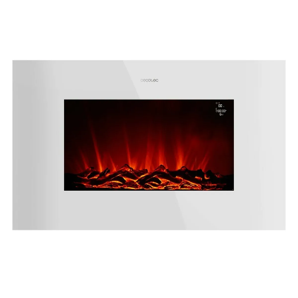 Cecotec Cheminée électrique Ready Warm 3590 Flames Connected White