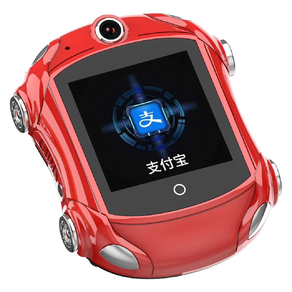 Montre intelligente GPS pour enfants Montre intelligente anti-perte de 1,44 pouces pour enfants filles garçons