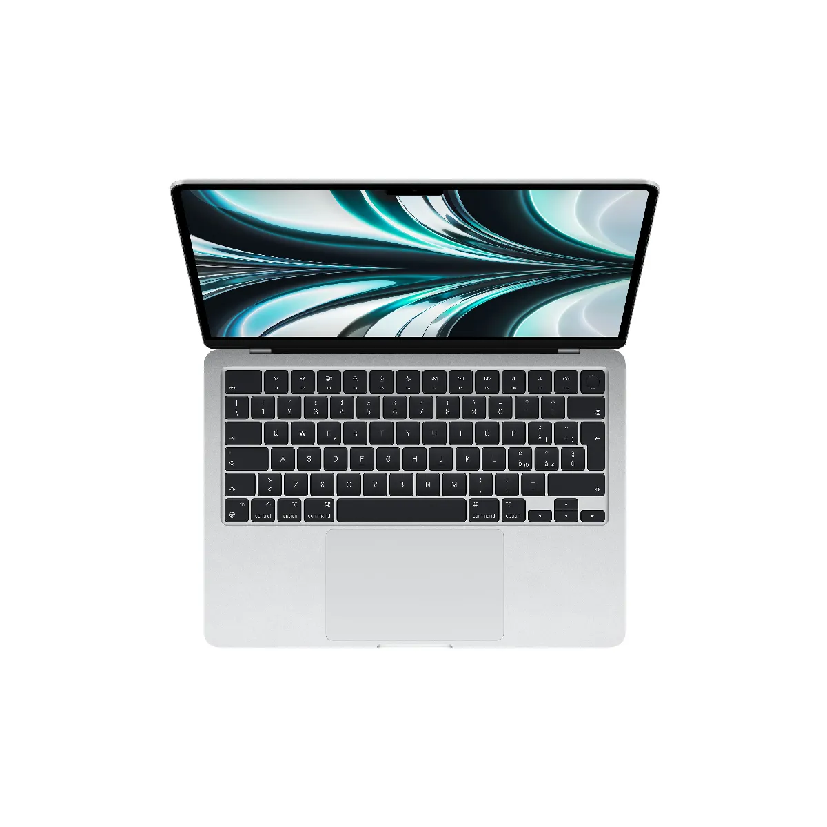 Apple MacBook Air M2 Ordinateur portable 34,5 cm (13.6') Apple M 8 Go 512 Go SSD Wi-Fi 6 (802.11ax) macOS Monterey Argent