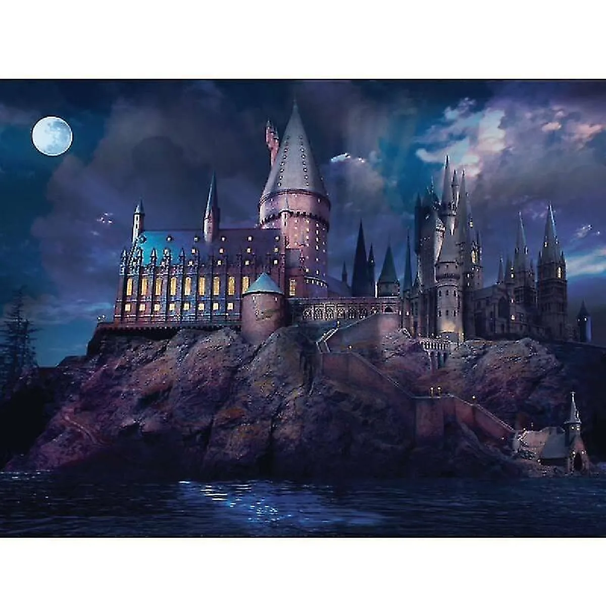 Poudlard Puzzle 1000PC Castle Puzzle Harry Potter Enfants Adultes Jeux éducatifs Jouets