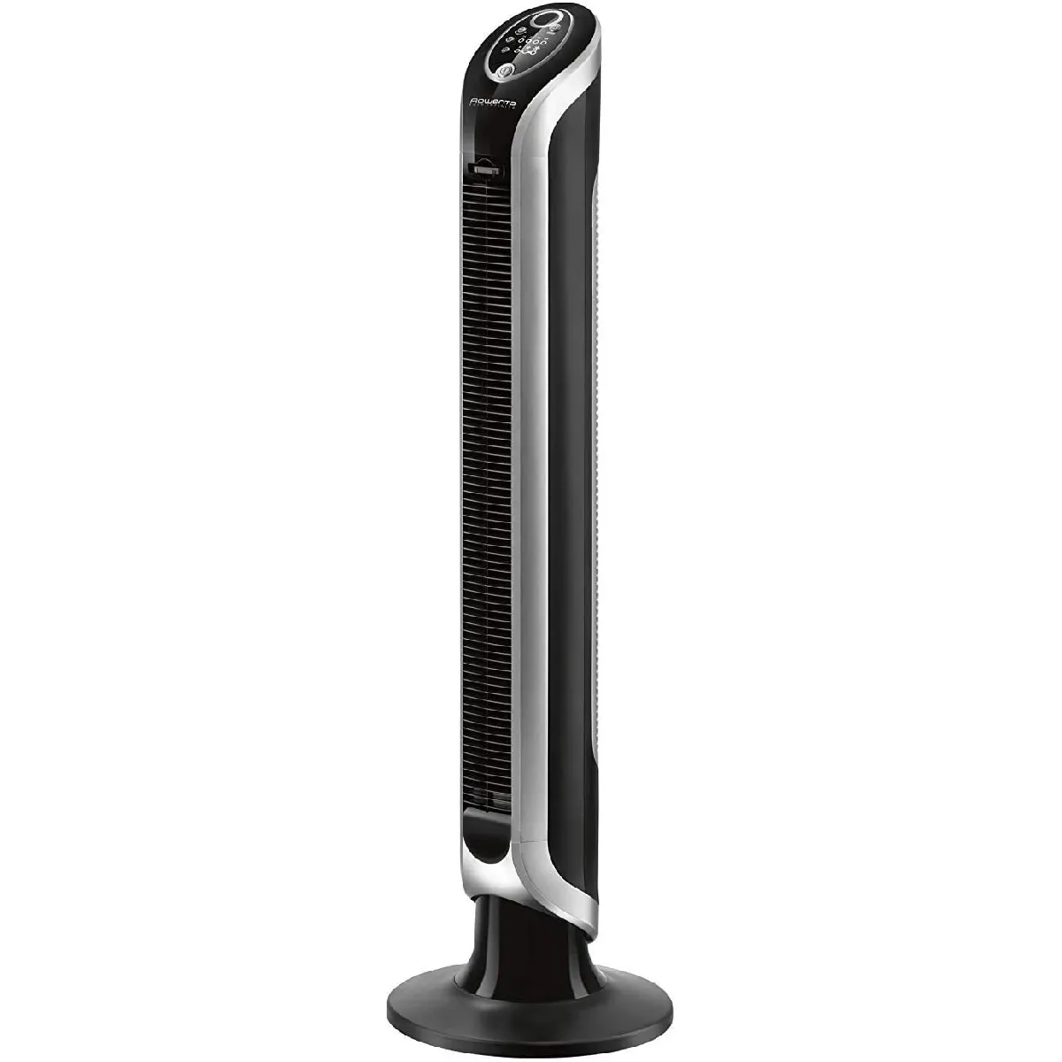 Ventilateur Colonne sur Pied avec minuterie 40W gris noir