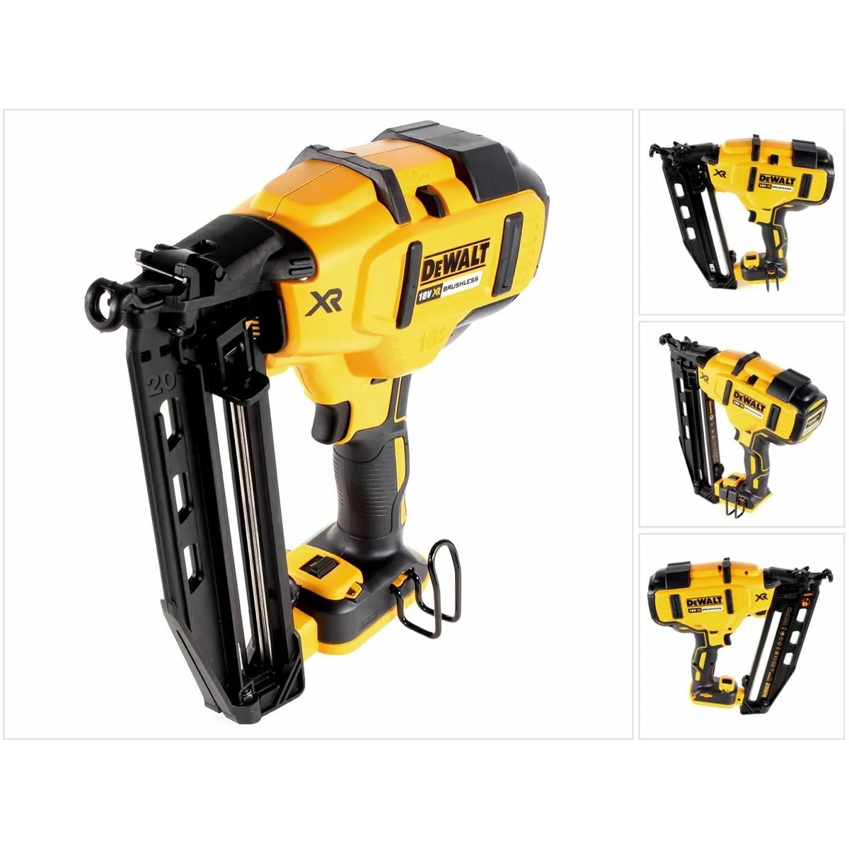 DeWalt DCN 660 N 18 V Brushless Cloueur de finition sans fil Li-Ion Solo - sans Batterie , sans Chargeur, sans Boîtier de transport