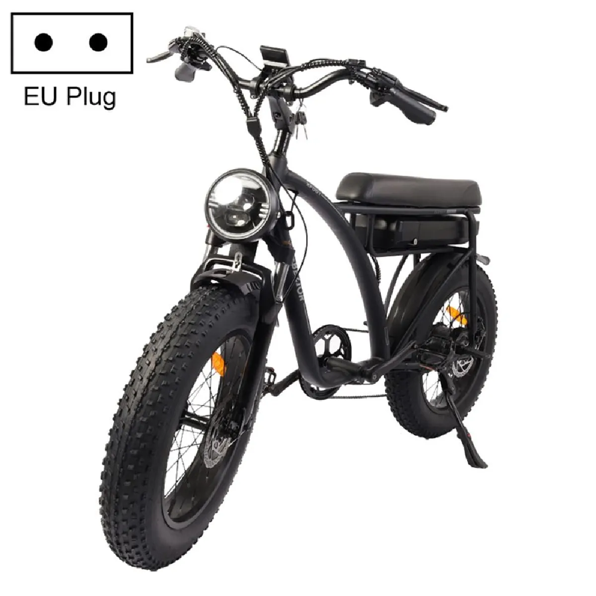 Vélo Électrique 1000W 48V Retro 20 Pouces