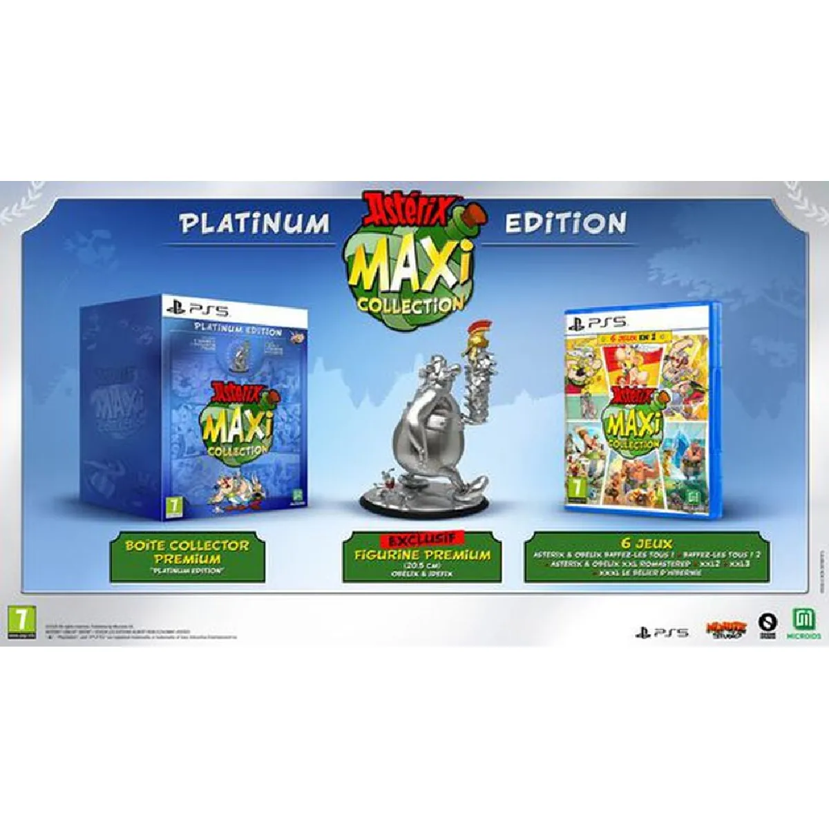 Asterix Maxi Collection Platinum Edition (inclus L'integral Des Jeux + Figurine