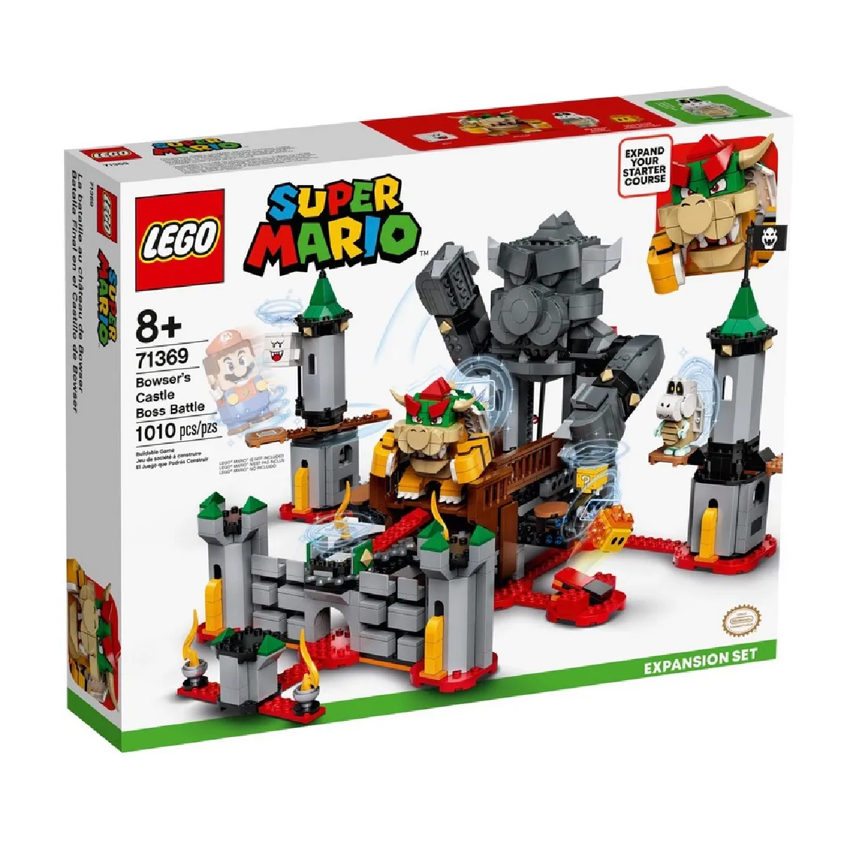 71369 Ensemble d Extension La bataille du chateau de Bowser LEGO® Super Mario?