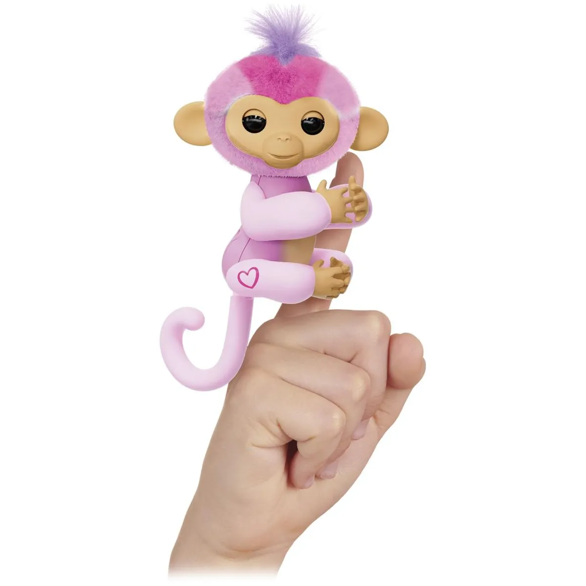 Fingerlings Harmony le petit singe rose