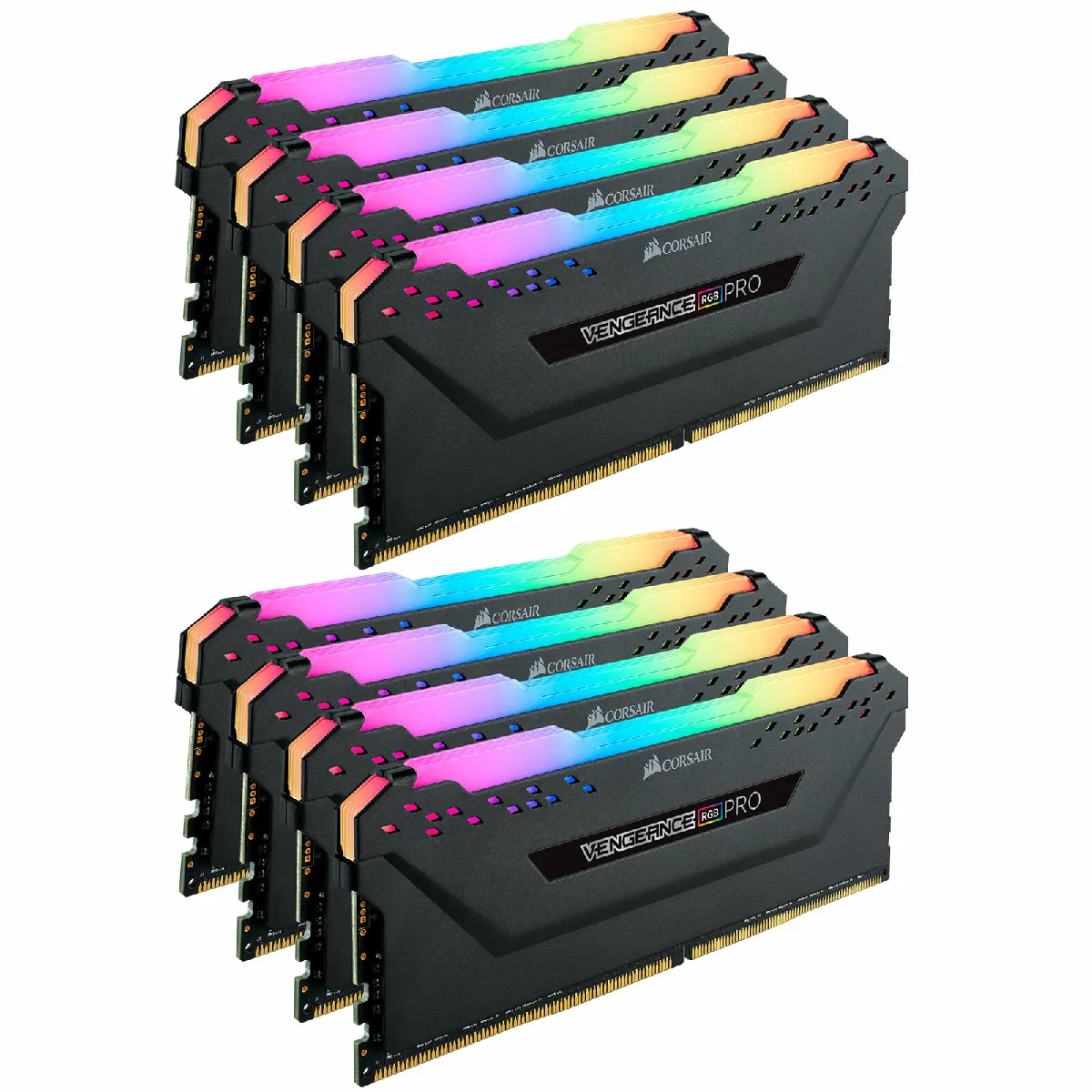 Vengeance RGB PRO Series 256 Go (8x 32 Go) DDR4 3200 MHz CL16