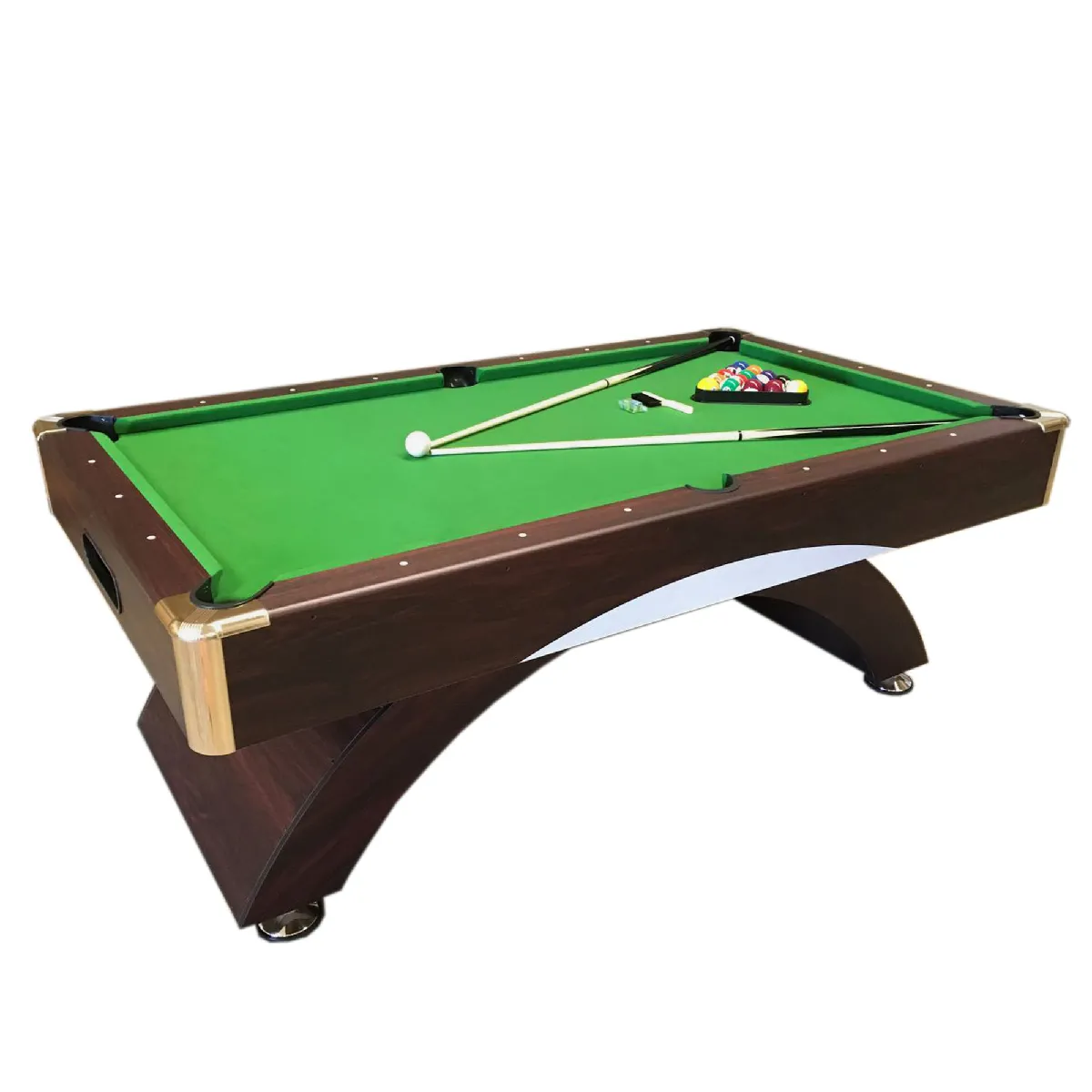 BILLARD AMERICAIN - NEUF - table de billard Snooker 8 ft Leonida - 220 x 110 cm