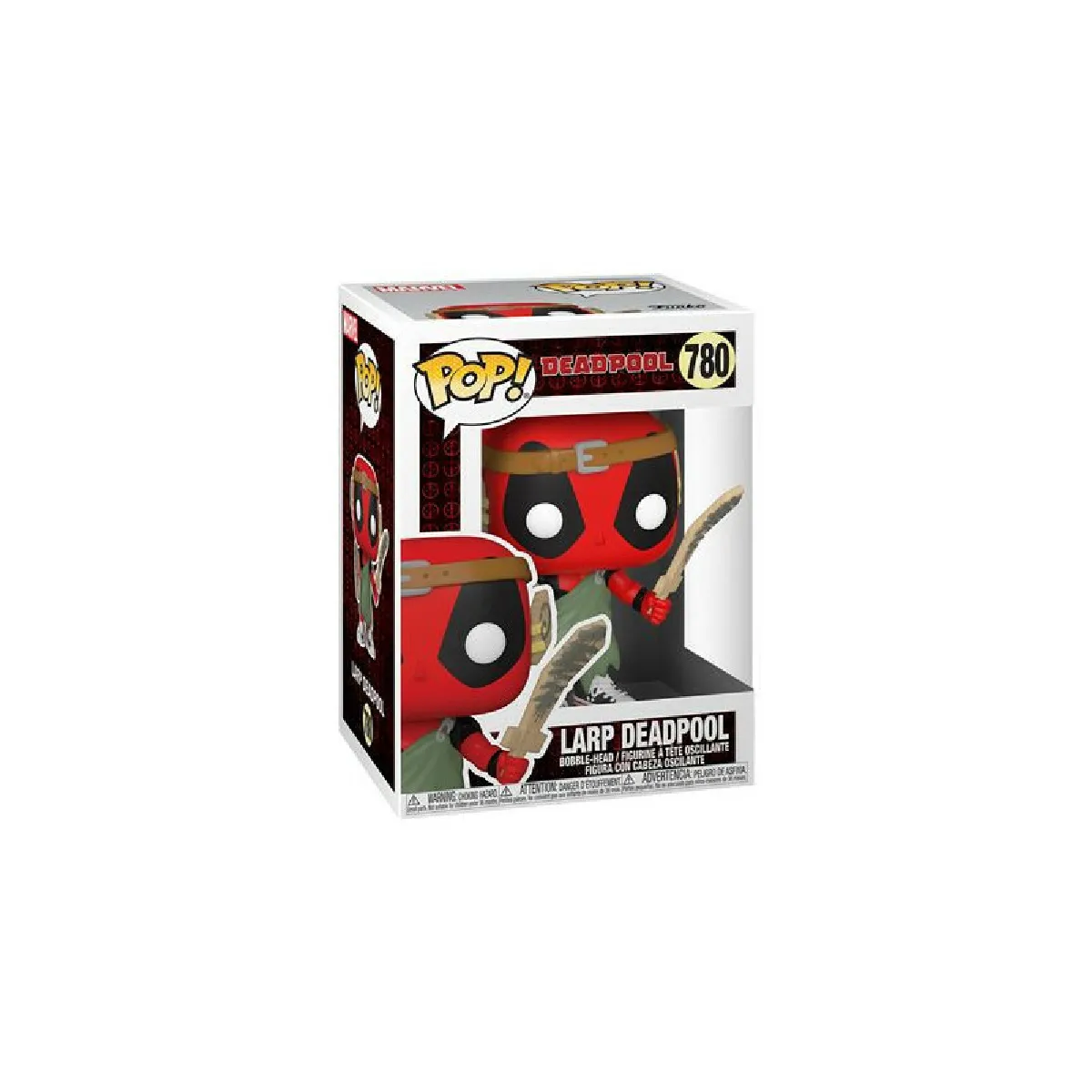 Figurine Funko Pop Marvel Deadpool 30th LARP Nerd Deadpool