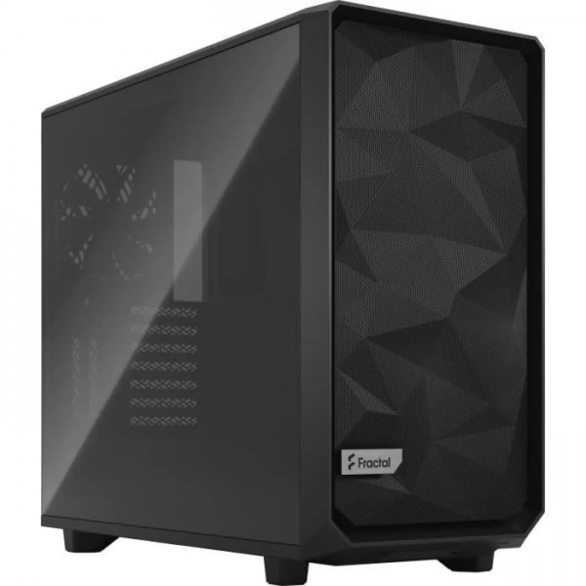 Boitier PC FRACTAL DESIGN BOITIER PC Meshify 2 - Noir - Verre trempé - Format E-ATX (FD-C-MES2A-02)