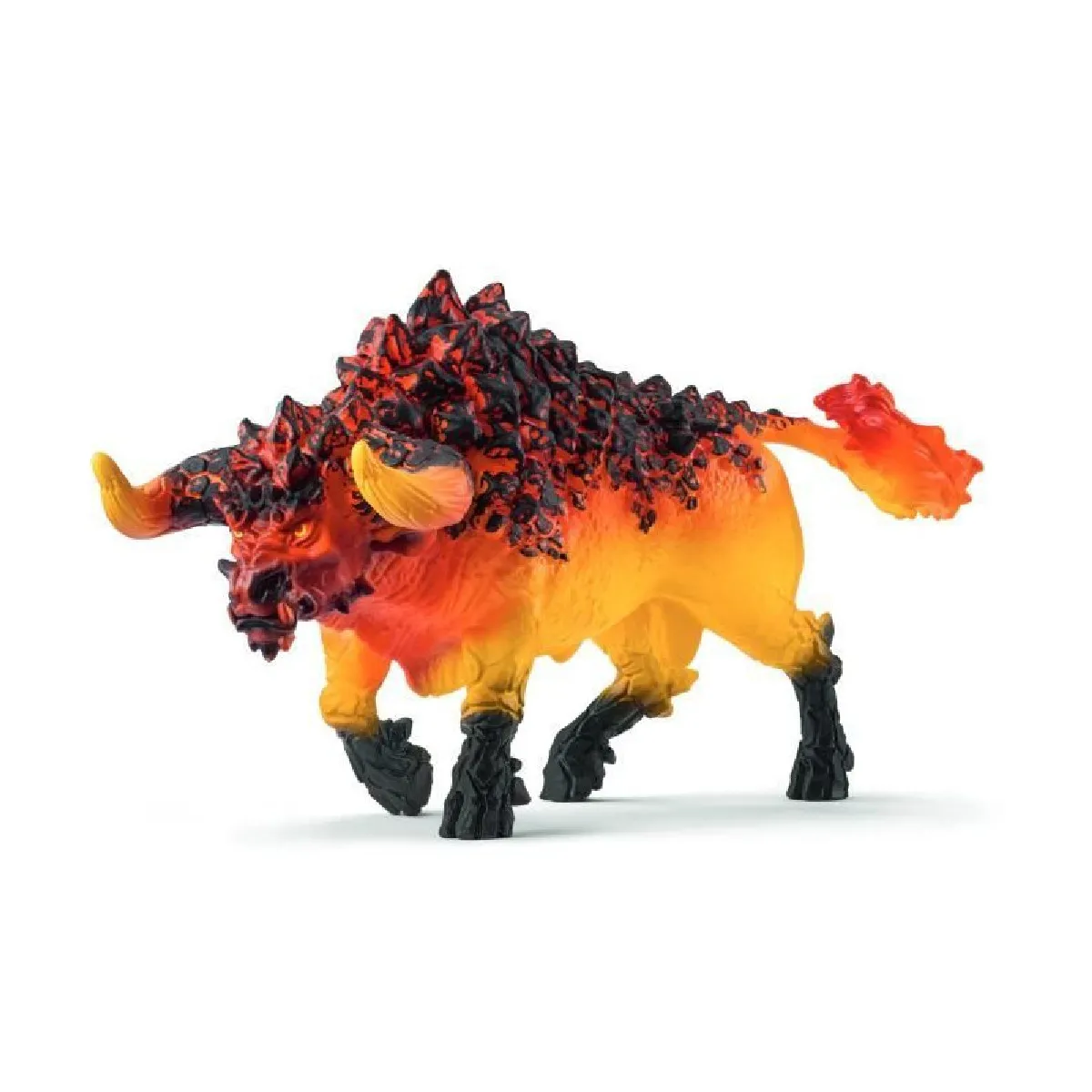 Figurine Taureau de feu, Schleich 42493 Eldrador Creatures, des 7 ans