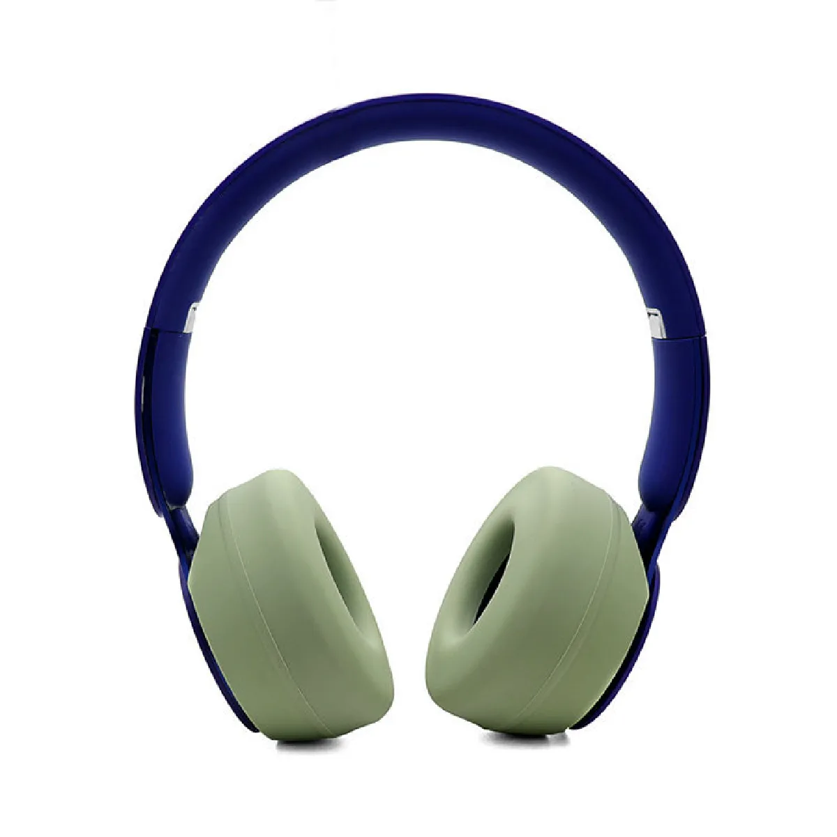 1 Paire Housse de protection casque en Silicone souple pour casque Beats Solo Pro Solo 4 Vert