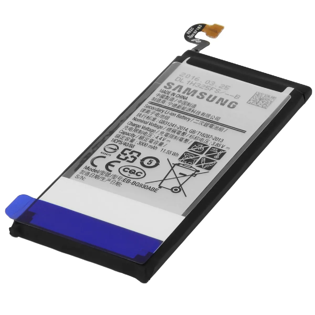 Batterie d'origine Samsung Galaxy S7 - Samsung EB-BG930ABE 3000mAh