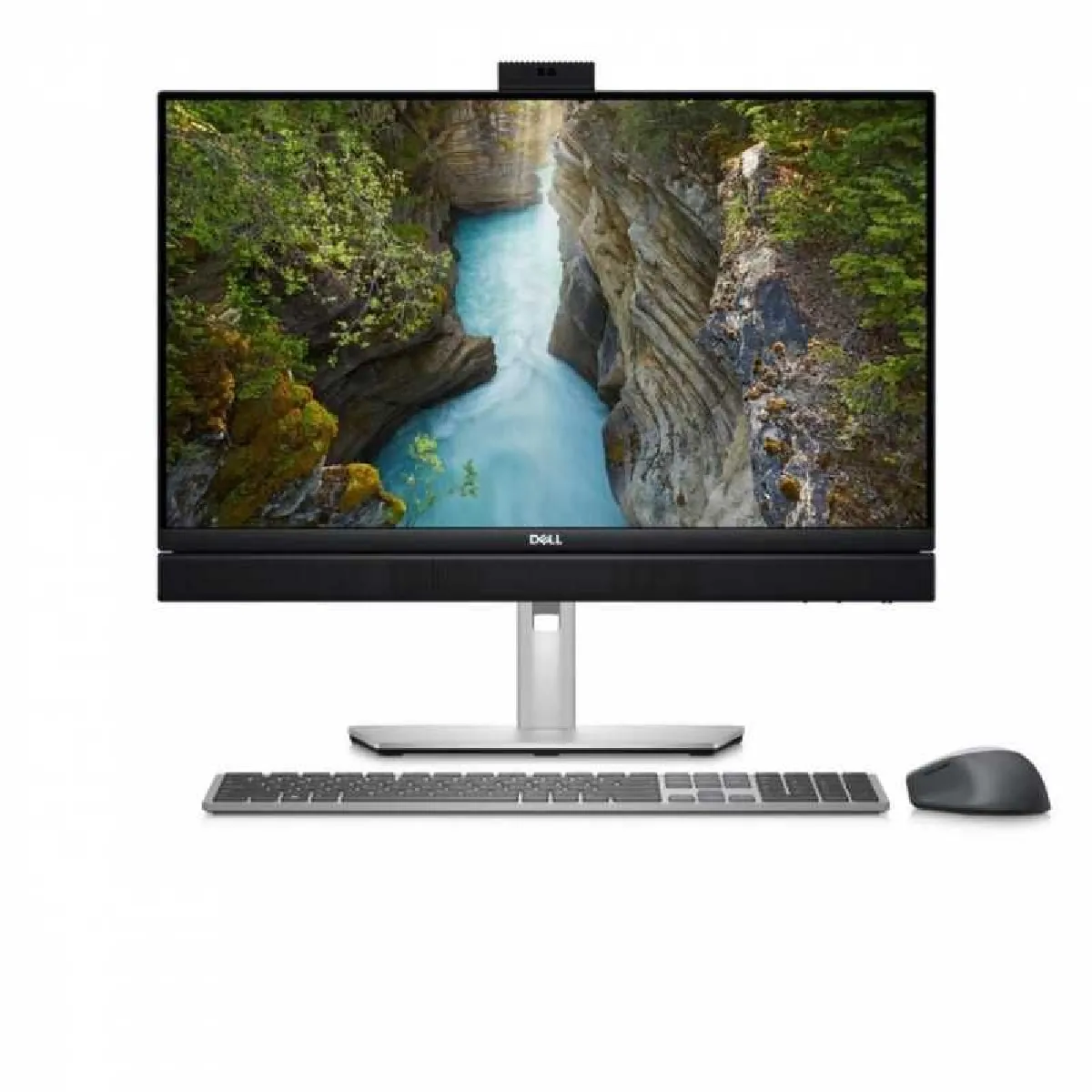 Optiplex 7410 AIO Plus/Core i7-13700/16 Go/512 Go SSD/23,8 FHD/Intégré/Support réglable/Caméra IR/Micro/WLAN + BT/EST Wireless Kb & Mouse/W11Pro/3 ans de garantie Prosupport