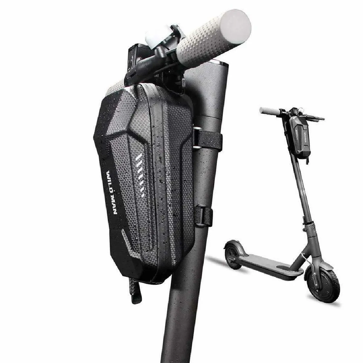 Sac Xiaomi M365 Sac Trottinette Transport Etanche Sac de Rangement pour Bicyclette Et Autres Scooters électriques, Grande Capacité, Imperméable, Réflecteur pour Sécurité Nocturne, -2L