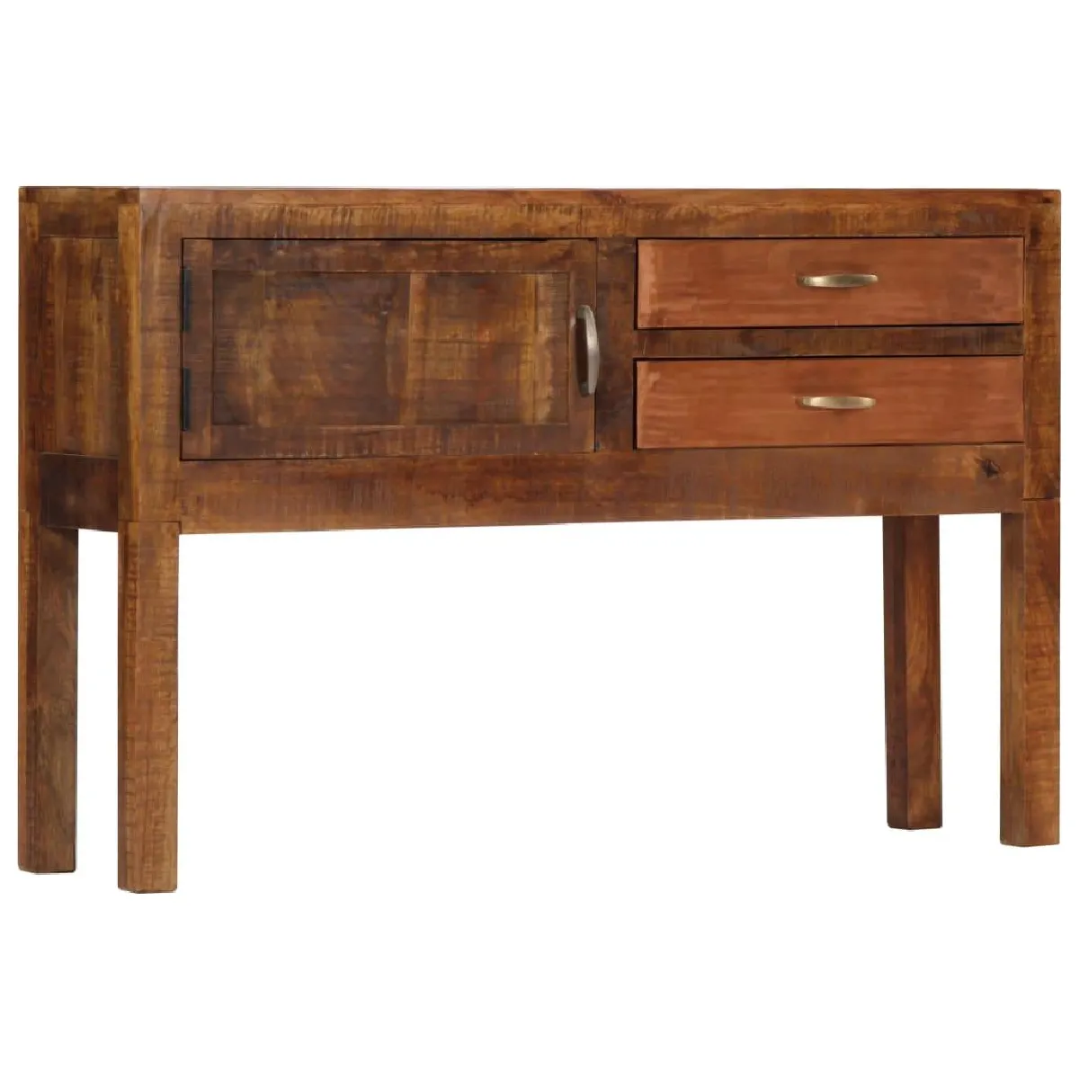 Buffet bahut armoire console meuble de rangement 118 cm bois de manguier massif 4402275