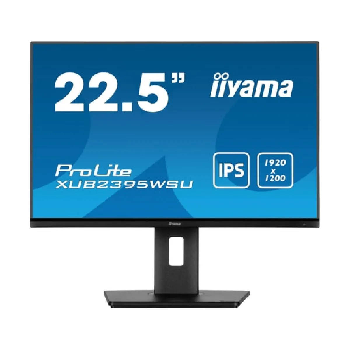 Ecran IIYAMA 23'' LED IPS 16:10 4ms1920x1080 VGA HDMI DisplayPort Hub USB 13cm pied réglable en haute Pivot XUB2395WSU-B5