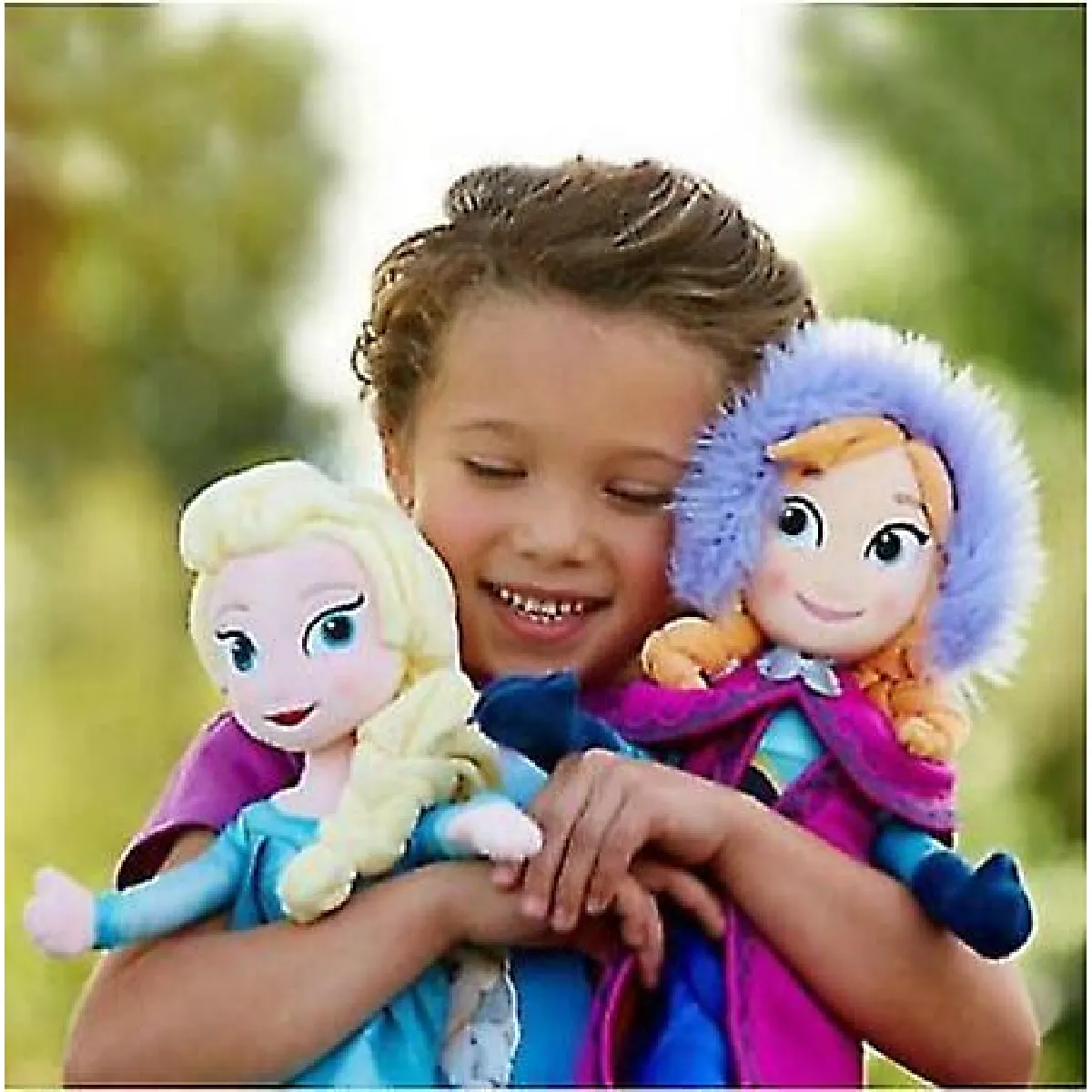 Poupée Princesse Anna Elsa Reine des neiges (40 cm)