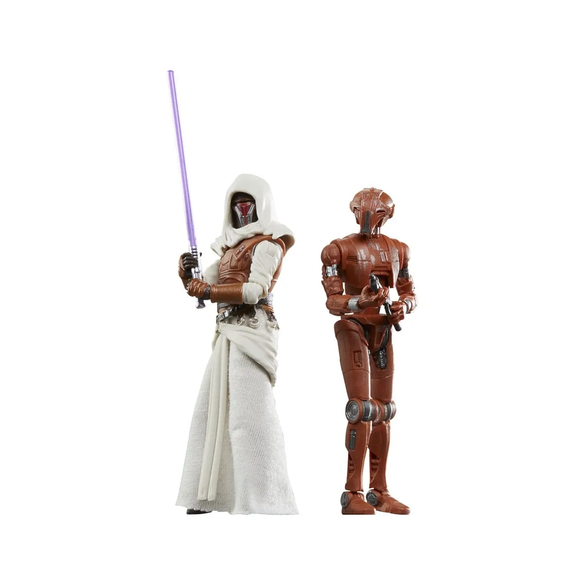 Star Wars : Galaxy of Heroes Vintage Collection - Pack 2 figurines Jedi Knight Revan & HK-47 10 cm