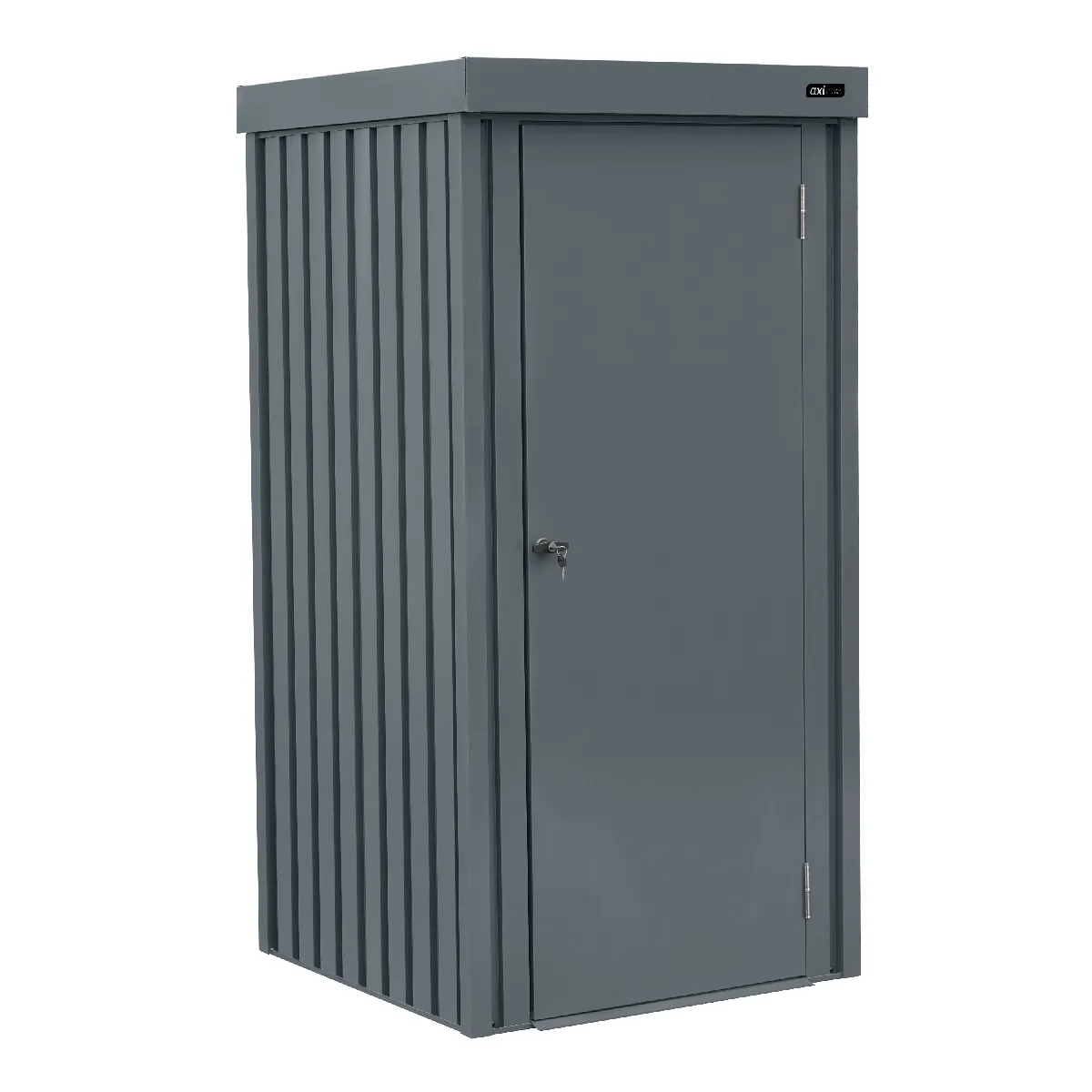 AXI Hector Premium Armoire de Jardin, 1300L, en Acier Galvanisé- Armoire Exterieur, Toit Incliné - Armoire de Rangement Extérieur - Serrure avec 2 clés - Meuble de rangement de jardin