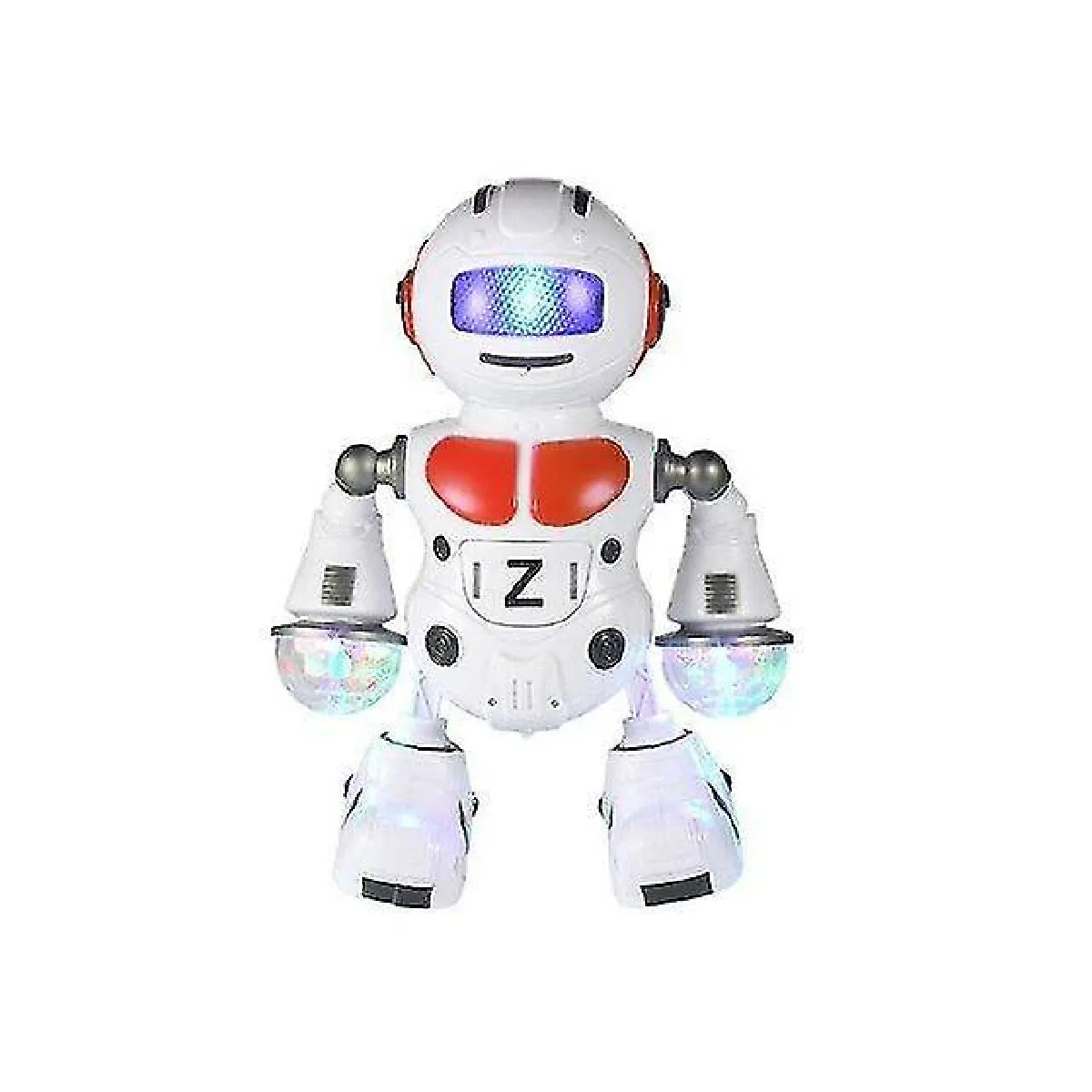 Pour les enfants dansant robot jouet LED clignotant enfant intelligent espace électronique batterie opéré de danse robot