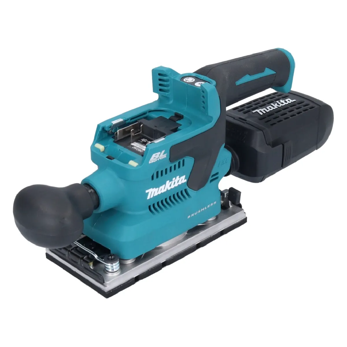 Makita DBO 382 Z Ponceuse vibrante sans fil 18 V 93 x 185 mm Brushless Solo - sans batterie, sans chargeur