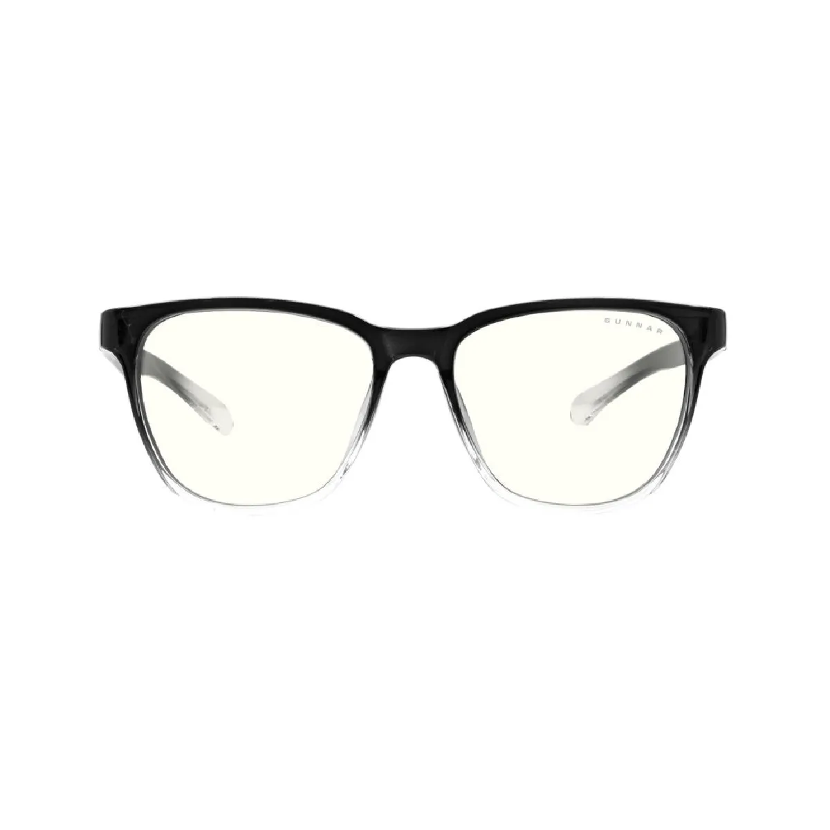 Lunettes Gunnar Anti lumière bleue - BERKELEY - Couleur : ONYX/FADE - Teintes : CLEAR (35% de filtration de la lumière bleue)