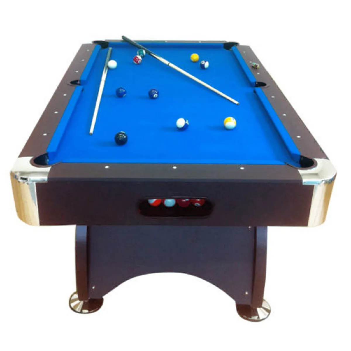 Table de billard 7 ft avec accessoires Billard Américan - NEUF - JEUX DE BILLARD