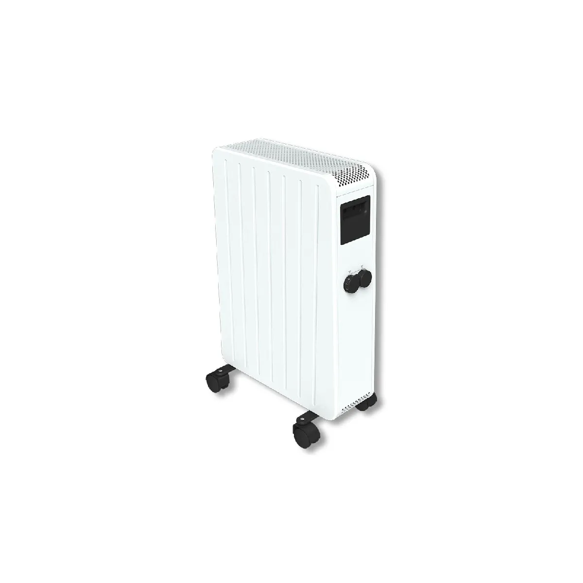 Radiateur Électrique LCD Céramique Blanc 2000W MOBILE