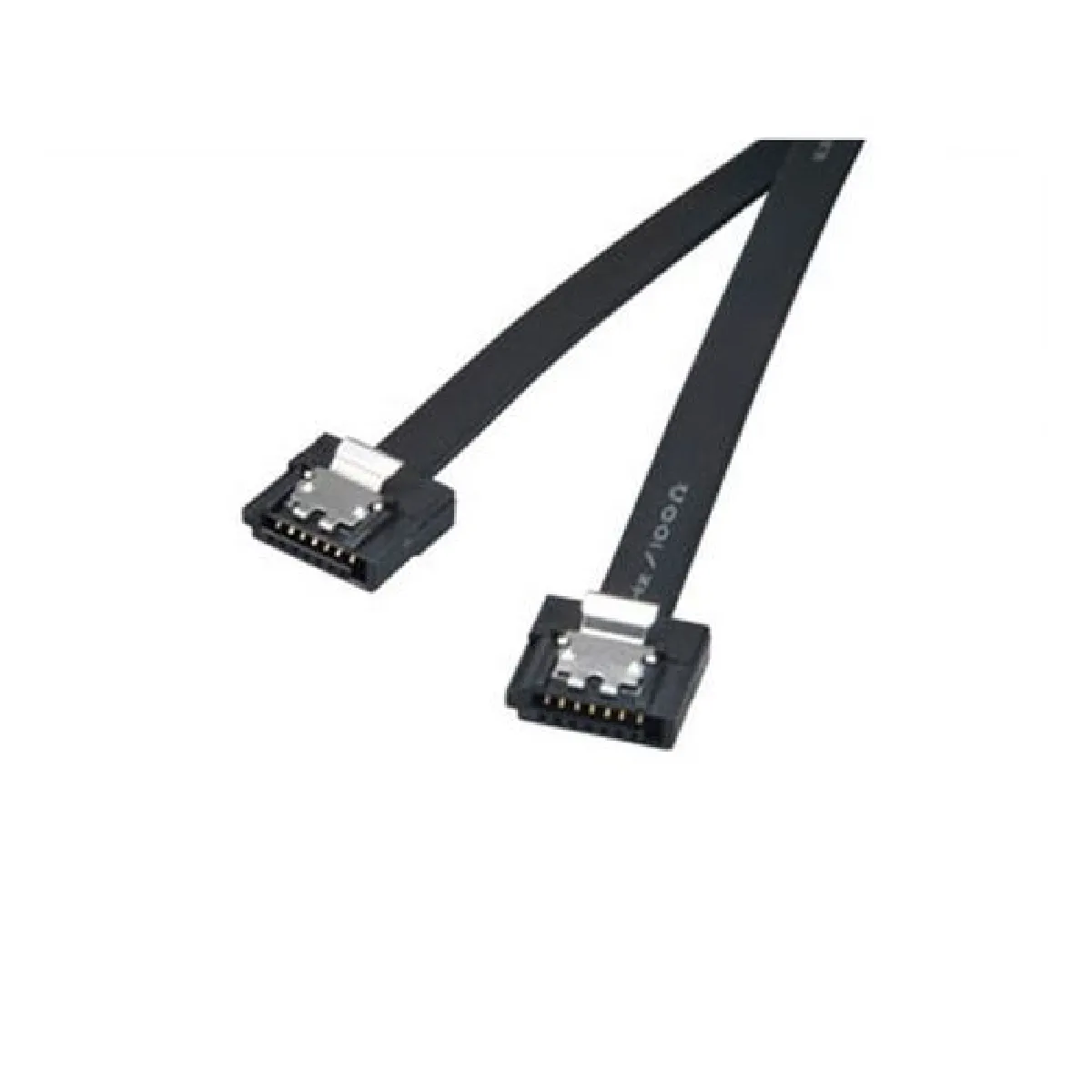 Super Slim Cable SATA 3 à 6Gb/s - 15cm - Coloris Noir