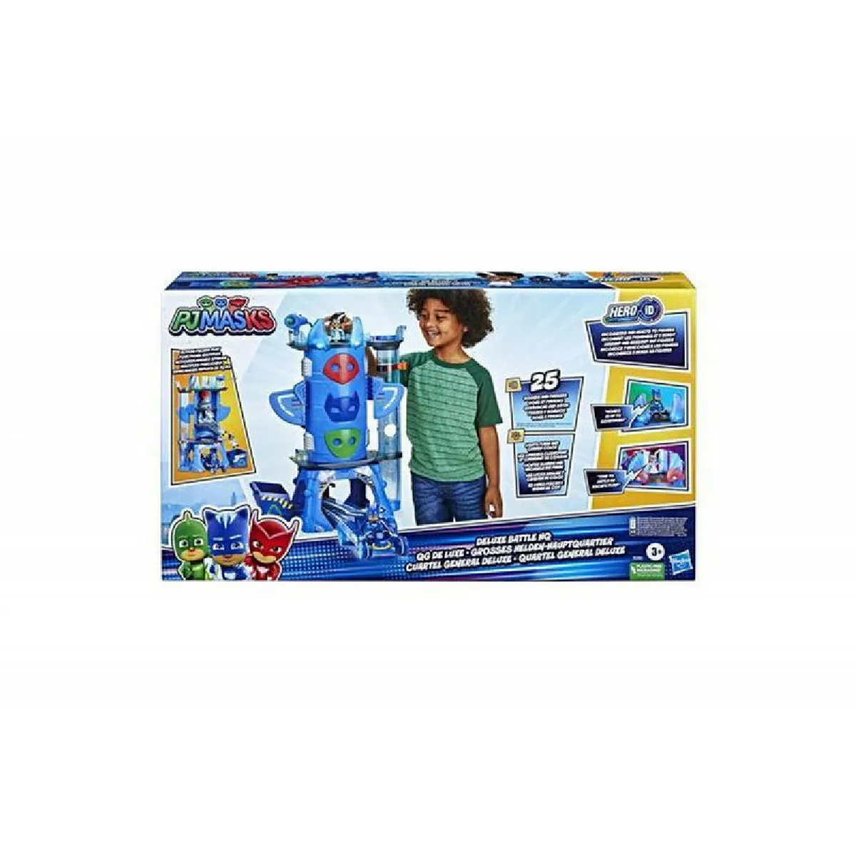 Figurines PJ Masks Pyjamasques Quartier Général de Luxe