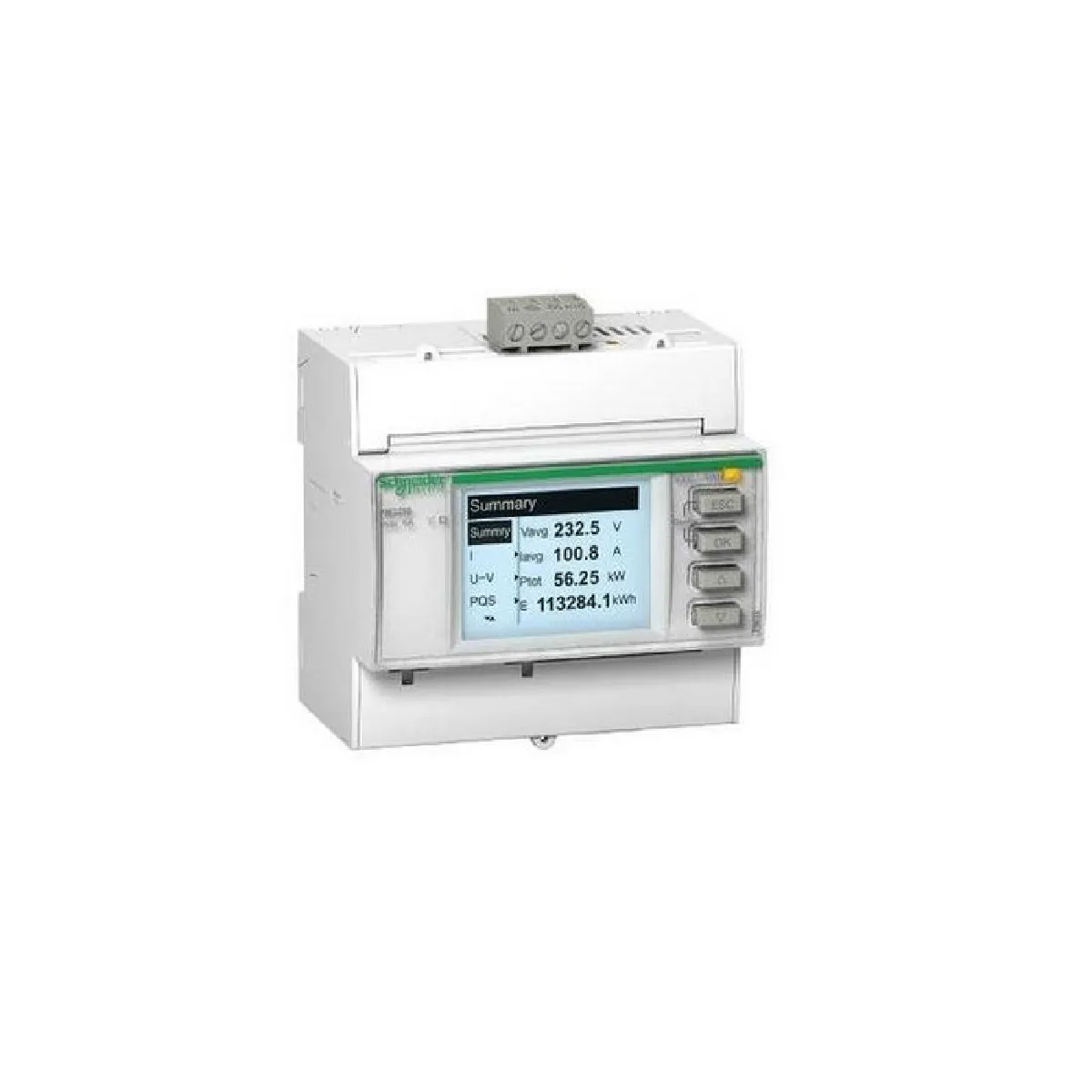 Schneider METSPM3255 - PowerLogic Centrale de mesure modulaire PM3255 communication Modbus et mémoire