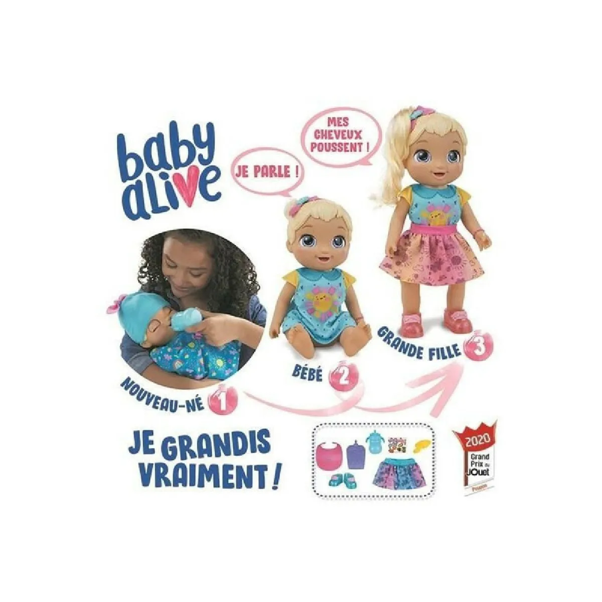 Poupée Baby Alive Grandit