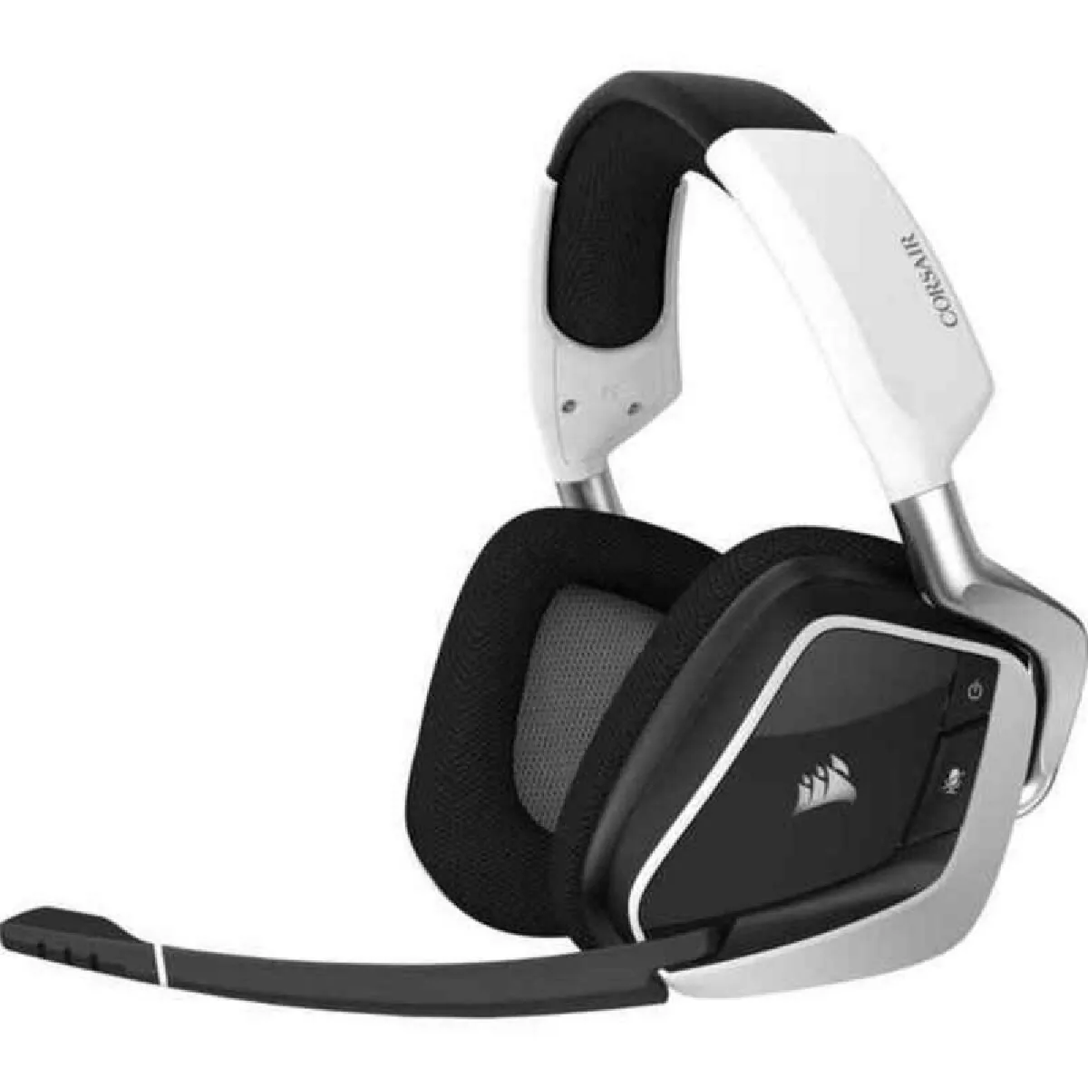 Casques Bluetooth avec Microphone Corsair VOID RGB ELITE Wireless Blanc Noir/Blanc